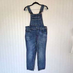 BLANK NYC Essential Dark Wash Denim Overalls size 27